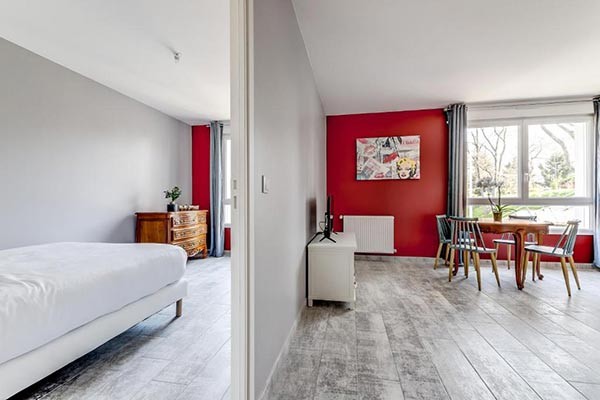 Appartement double, 50 m²